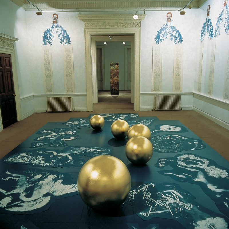 Fig. 3 Helen Chadwick (British, 1953-96) The Oval Court 1986, mixed media installation, © Photo Edward Woodman, courtesy Victoria and Albert Museum from In Perpetuity by Elizabeth Martin - Click for Next Image
