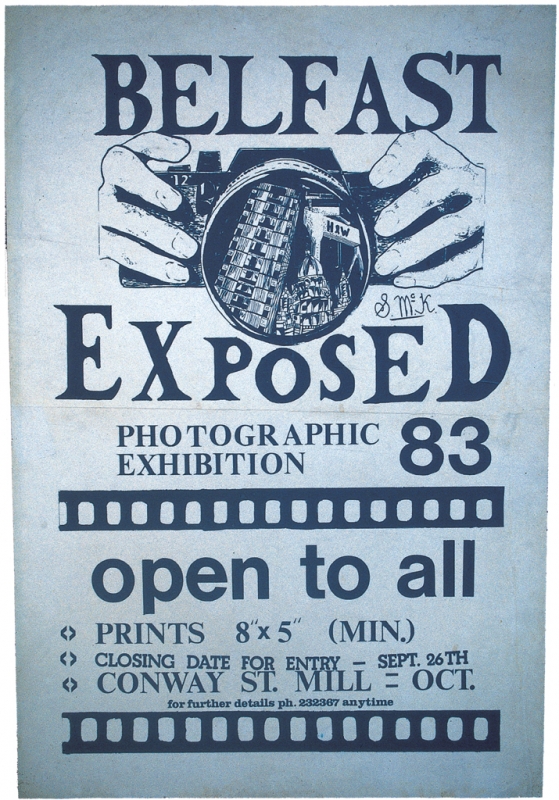 Belfast Exposed exhibition poster from Belfast Exposed by Martin Bruhns - Click for Next Image