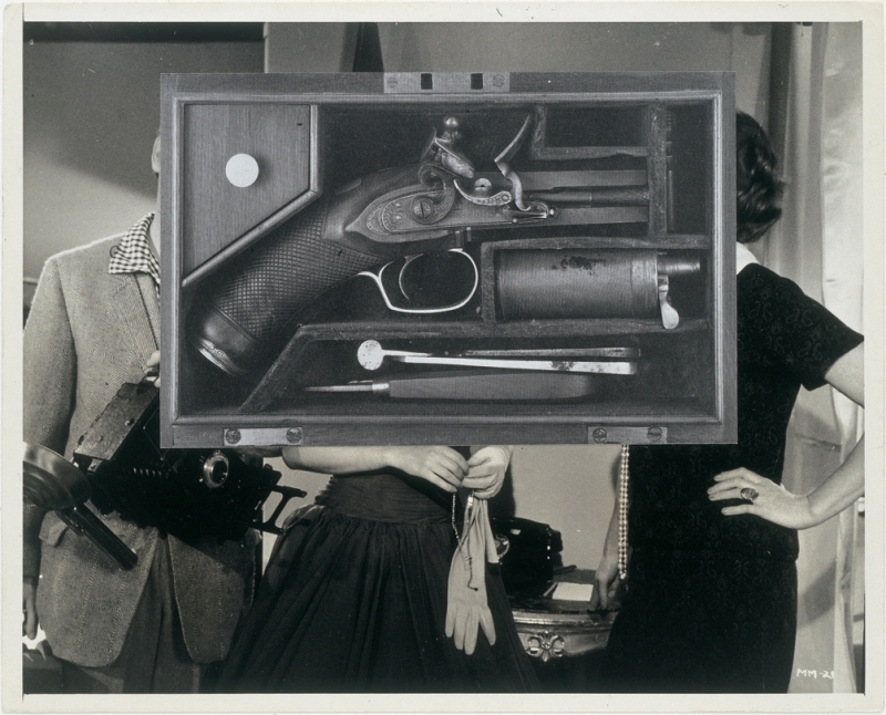 Shooting Gallery I, 2004-5 - Film Still Collage by John Stezaker - Click for Next Image