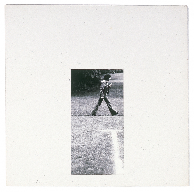Across The Park (study), 1972 - John Hilliard Talks about the Evolution of his Work, His Working Methods and the Difference between Photographs Made by Photographers and Those Made by Artists by Richard West - Click for Next Image