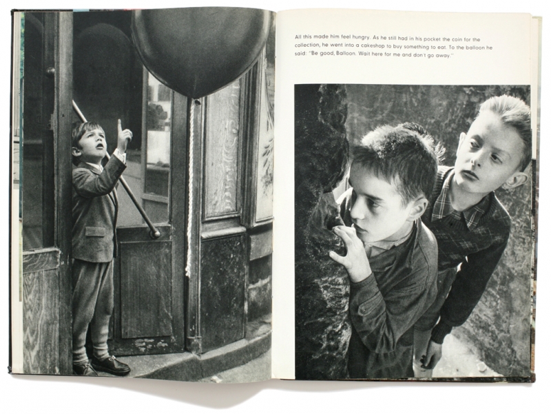 Albert Lamorisse The Red Balloon, Doubleday, 1956 from Strangely Simple or Simply Strange Photobooks for Children by David Campany - Click for Next Image