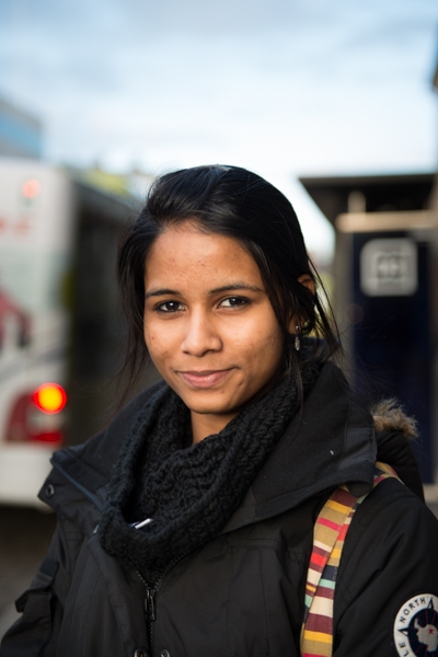 ‘Tuva fled from Sri Lanka to Norway when she was 15. ’ - Siril Monteiro - Falmouth University