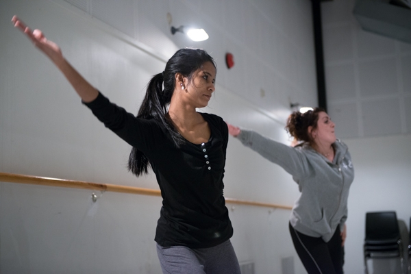 ‘Tuva at her weekly street dance lesson at a local Culture centre.’ - Siril Monteiro - Falmouth University