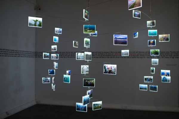 ‘Your Photographs Could Be Used By Drug Dealers - Installation exhibited at London College of Communication.’ - Monica Alcazar-Duarte - London College of Communication