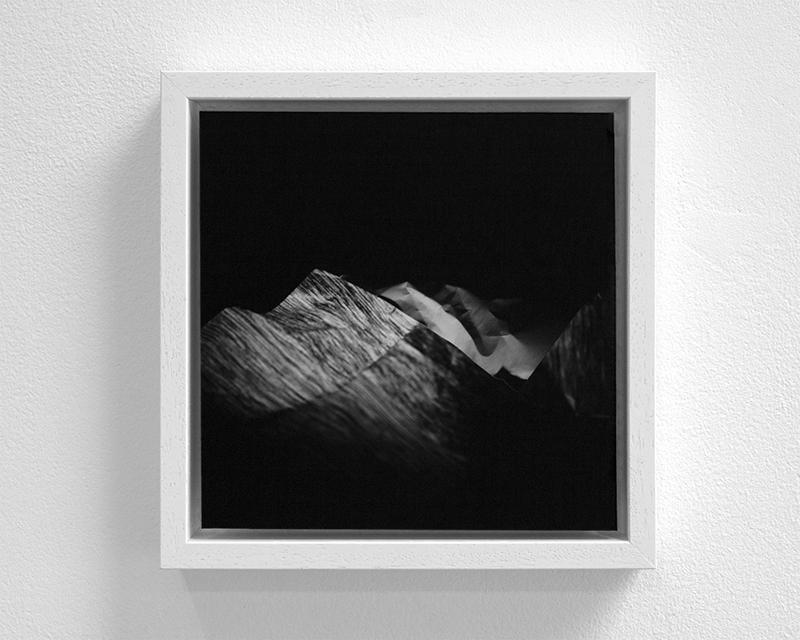 ‘Landscape III (2017) Analogue silver gelatin print. 18cm x 18cm.’ - Ben McDonnell - Royal College of Art