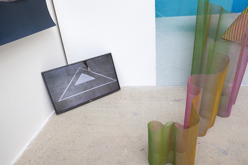 ‘Installation view, In-between two triangles’ - Miyoung Kim - Royal College of Art