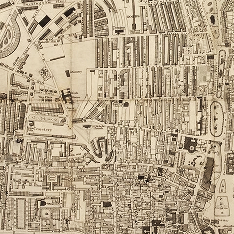 ‘Brighton Map 1835’ - Judith Ricketts - University of Brighton