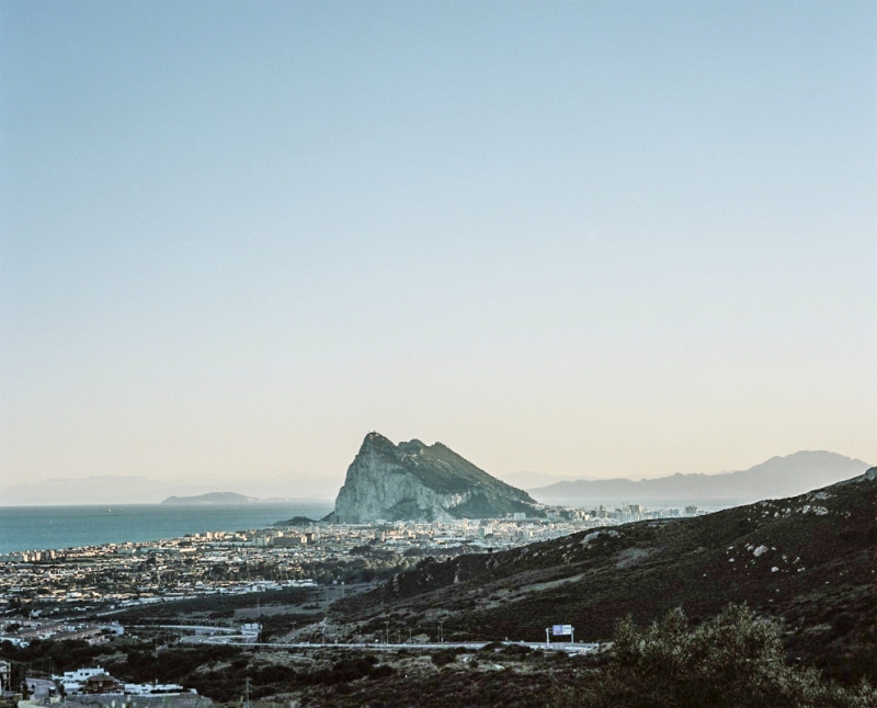 ‘Gibraltar Towers Over the Spanish Border Town of La Linea’ - Luke Archer - Arts University Bournemouth